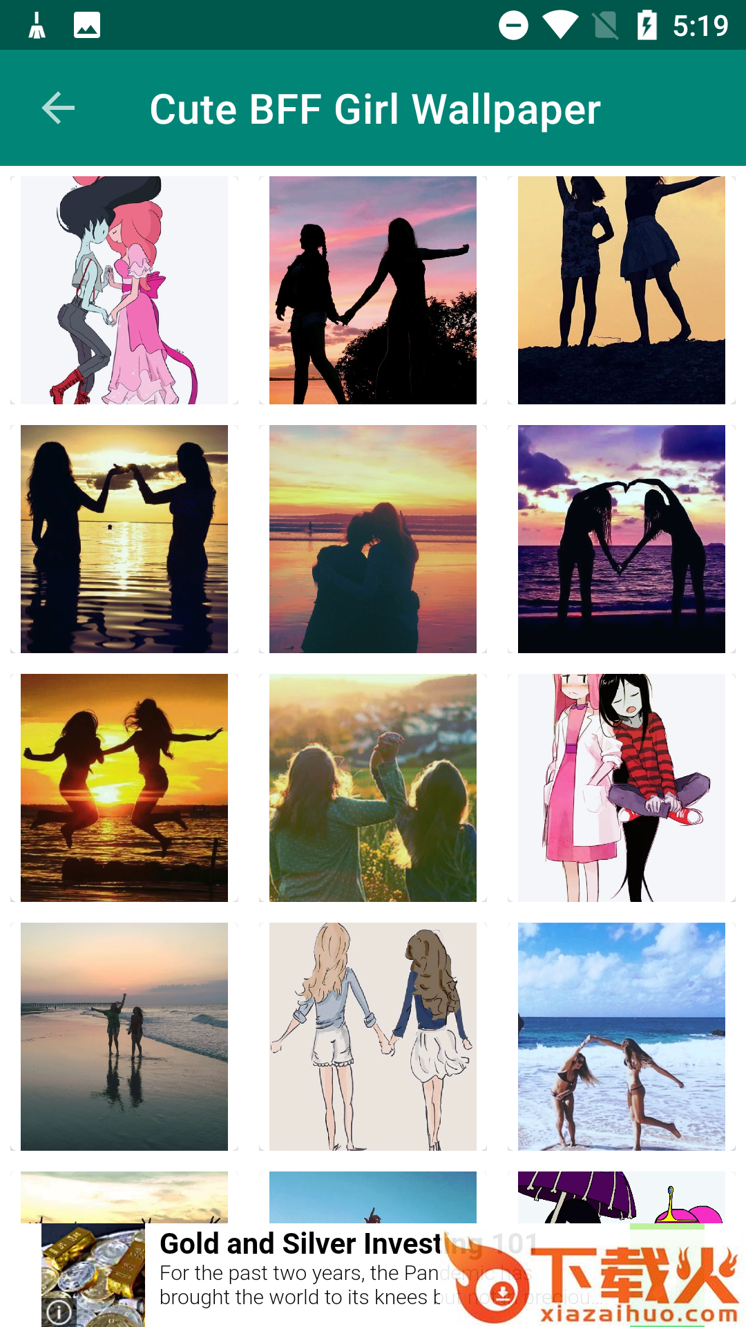 bff girl wallpaper app截图2