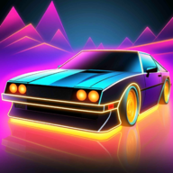 霓虹赛车复古城市手游下载-霓虹赛车复古城市(Neon Racer - Retro City)v0.0.17 最新版
