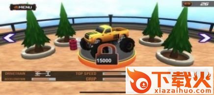 大卡车漂流游戏(Monster Truck)截图1