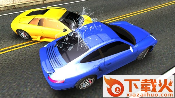 城市追逐赛车游戏(Car Town Chase)截图1
