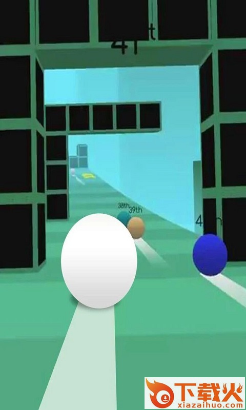 Finger Ball Race(手指球比赛游戏)截图2