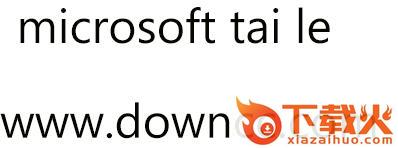 microsofttaile字体