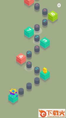 Math Hopper(数字跳跃游戏)截图1