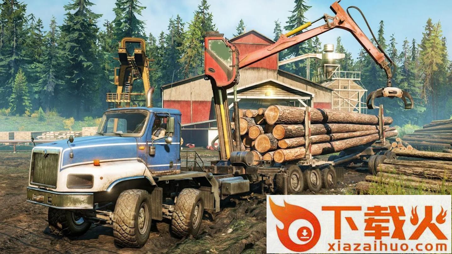 卡车汽车越野(Truckoffroadgamestowsimulator)截图1