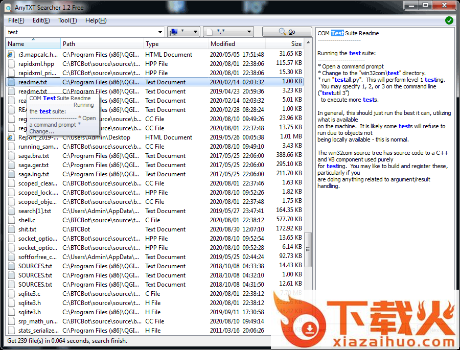 AnyTXT Searcher软件 v1.3.1168 官方版 截图1