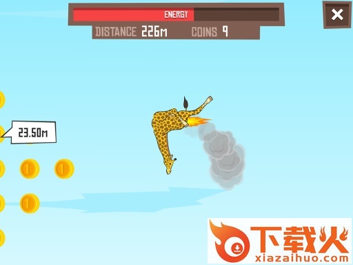 Giraffe Winter Sports Simulator(模拟长颈鹿游戏)截图1