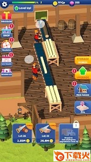 专业伐木工人Lumber Mill Idle v3.4 安卓版截图1