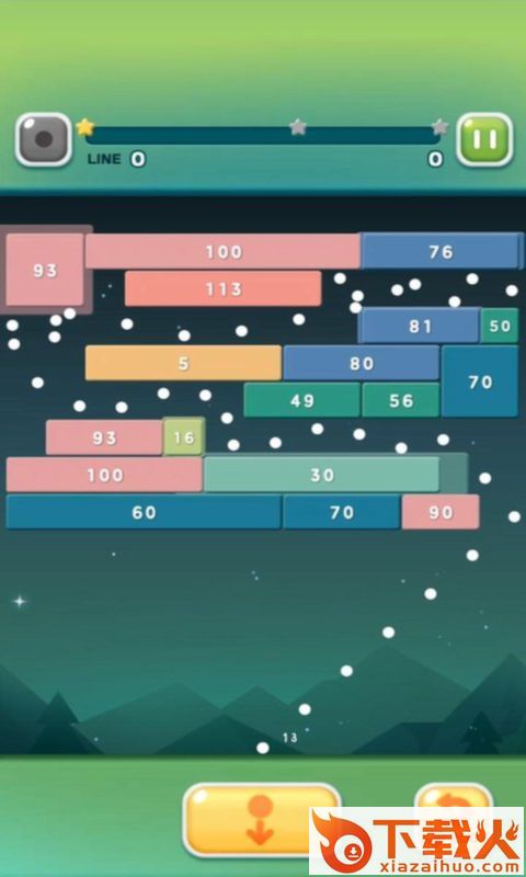 Bricks Breaker Shot(破碎砖块游戏)截图2