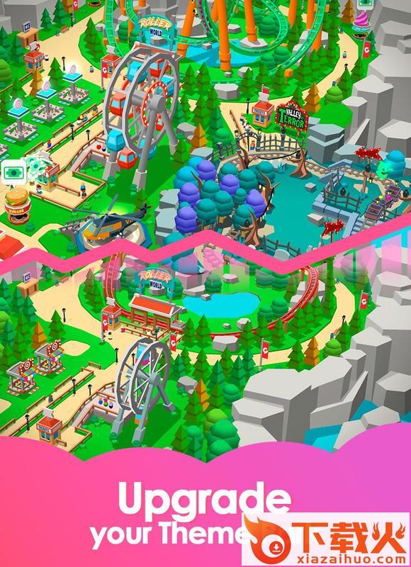 Theme Park(放置主题公园大亨汉化破解版)截图3