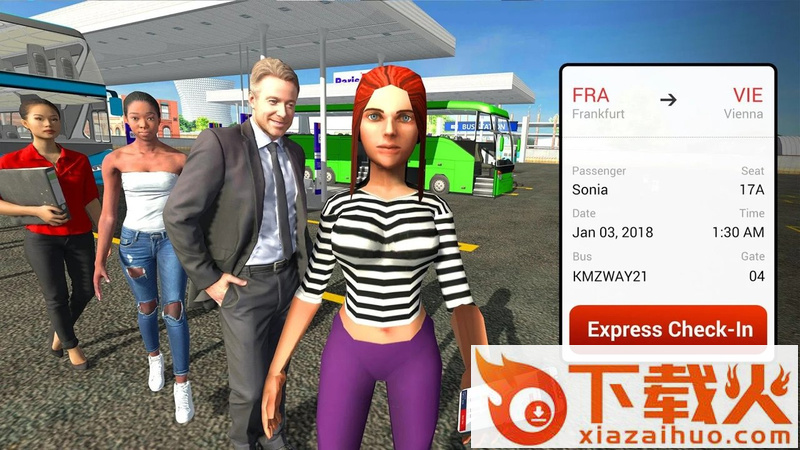 Coach Bus Driving Simulator(2018年教练车模拟器手游)截图1