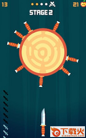 Flip Knife Up(旋转刀游戏)截图1