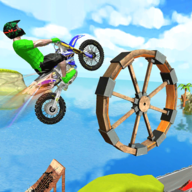 大型自行车特技比赛下载-大型自行车特技比赛(Mega Bikes Stunt Racing)v1.4 安卓版