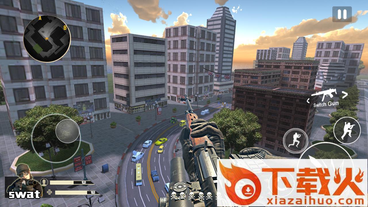 城市狙击手3D手机游戏截图2