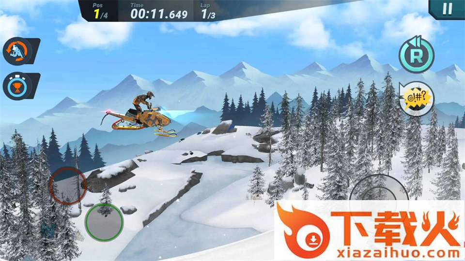 疯狂雪地摩托(Mad Skills Snocross)截图2