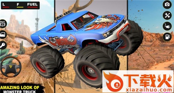 德比沙漠卡车(Monster Derby Truck Fighting)截图2