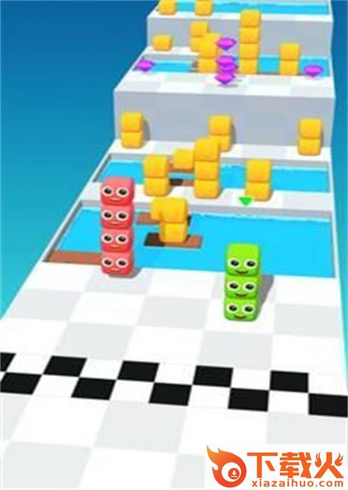 立方体跳跃竞赛(Cube Hop Race)截图1