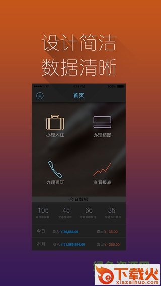 住哲客房管家客户端 v2.2 官方版 截图1