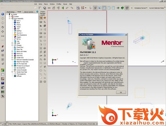 热仿真flotherm汉化最新版本 v12.0 中文免费版 截图1
