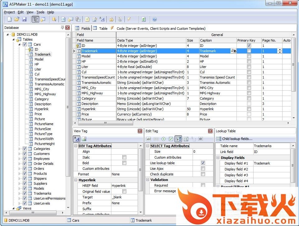 ASPMaker 2017 中文版(含注册机) v2017.0.4 汉化 截图1