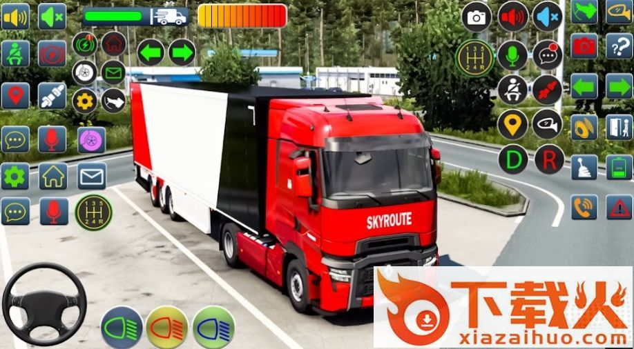 巨型卡车停车挑战(Truck Simulator Game Europe 3D)截图1