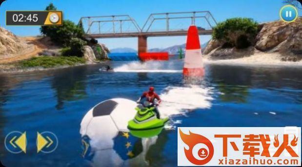 超级英雄摩托艇比赛(Superhero Jet Ski Boat Racing)截图1