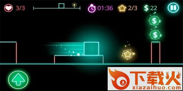 Glow obstacle course(发光障碍道)截图1