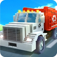 像素垃圾车模拟手游下载-Blocky Garbage Truck Sim Pro(像素垃圾车模拟游戏)v1.3 安卓版