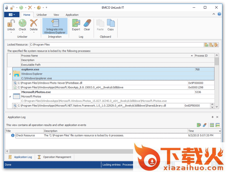 EMCO UnLock IT文件进程解锁软件 v4.0.1 免费绿色版 截图1