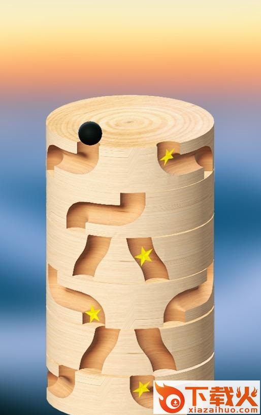 滑球迷宫(Stack Ball Roll)截图1