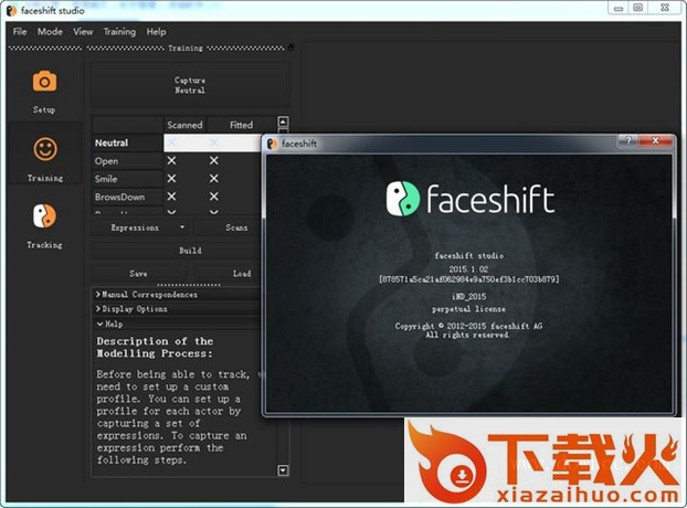 Faceshift studio