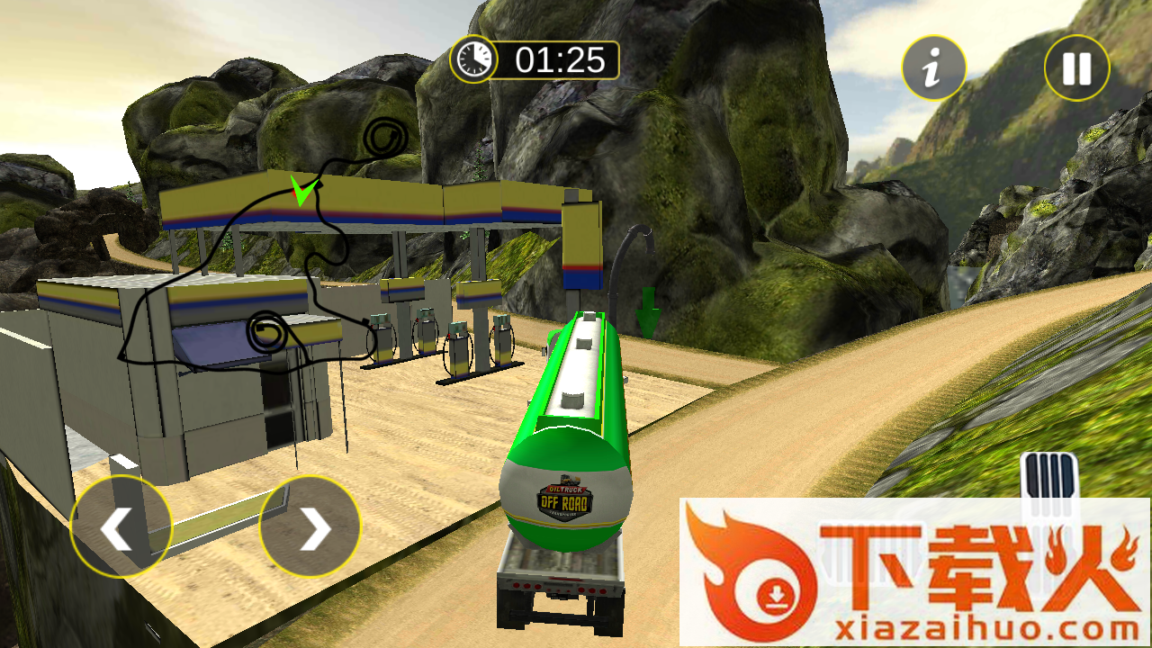 Offroad Truck Oil Transporter游戏截图2