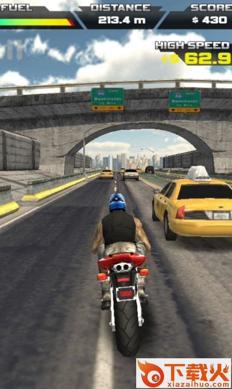 3d摩托车公路骑手(MOTO LOKO HD)截图2
