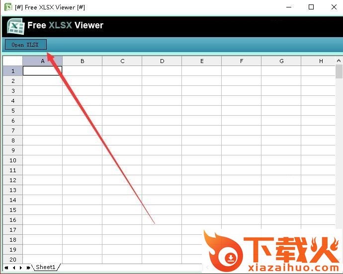 阅读xlsx文件的阅读器(Free XLSX Viewer) v1.0 官方版 截图1