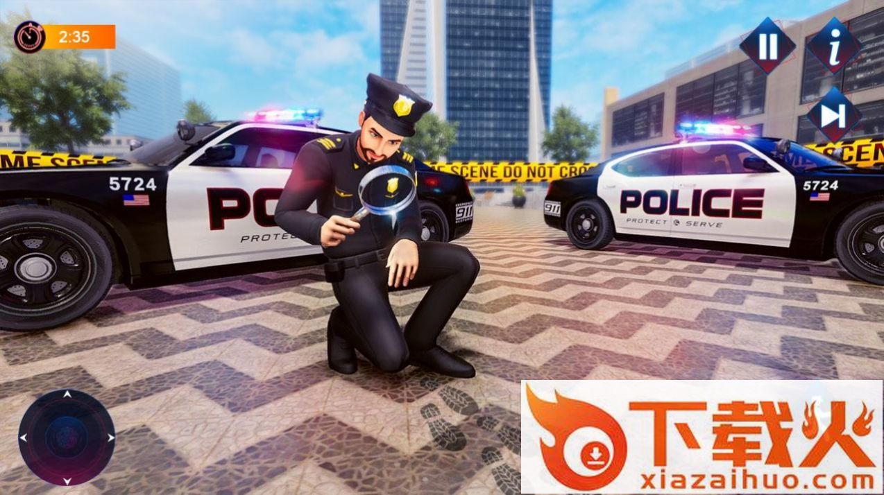 日常模拟警察任务2(Police Cop Simulator Duty Game)截图2
