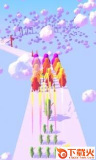 箭射小红人3D(Crowd Shoot 3D: Archer Chase) v0.12 安卓版截图1