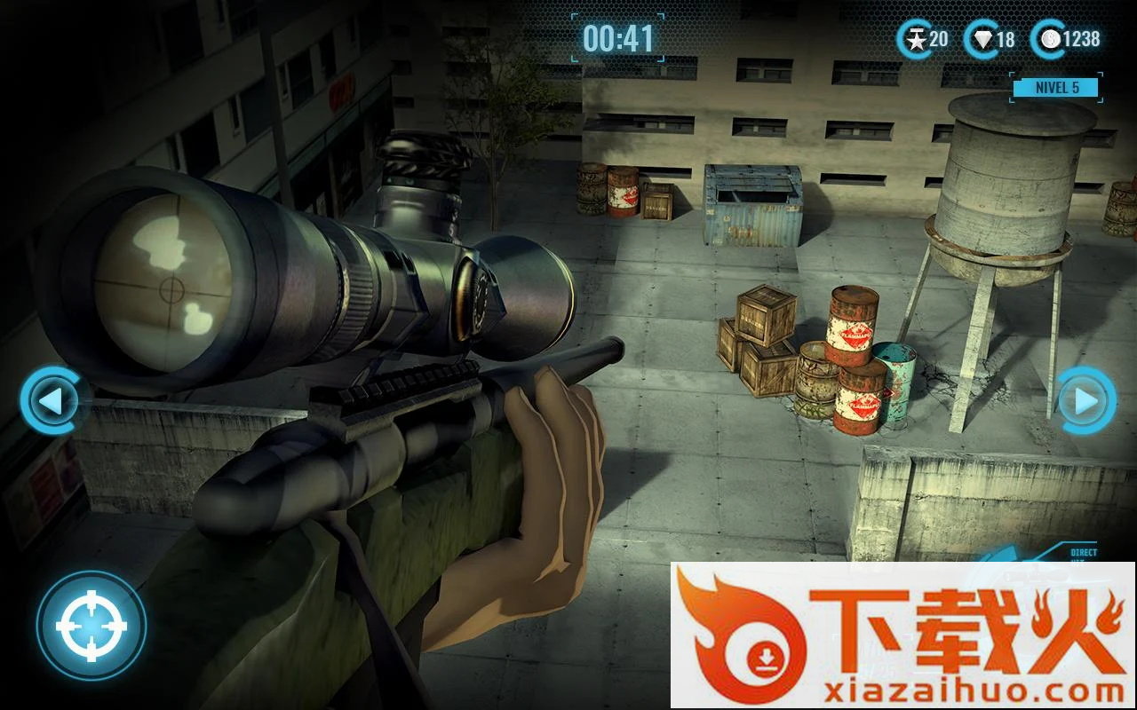 狙击手杀手模拟器(Sniper Gun 3D)截图1