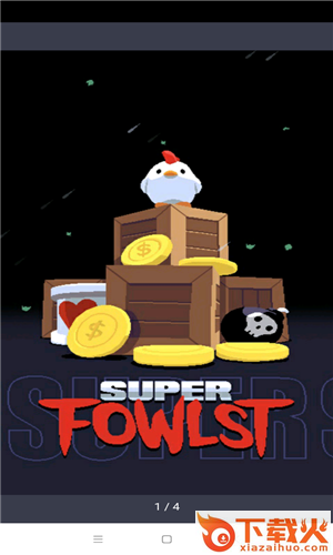 超级飞鸡游戏(Super Fowlst)截图1