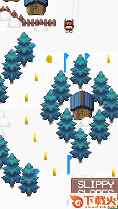 Slippy Slopes(速降滑雪游戏)截图1