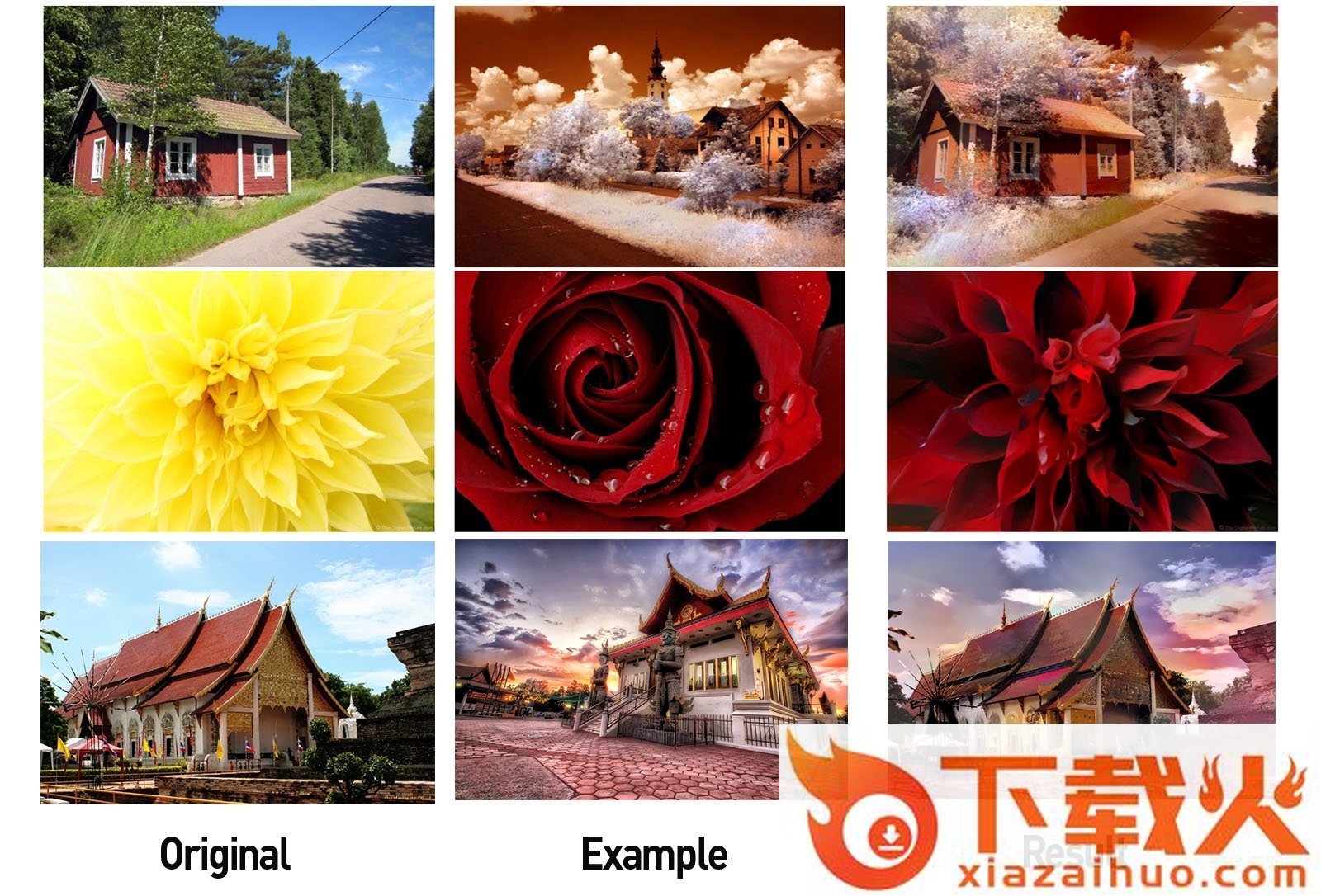 photoshop 的 deep photo style transfer