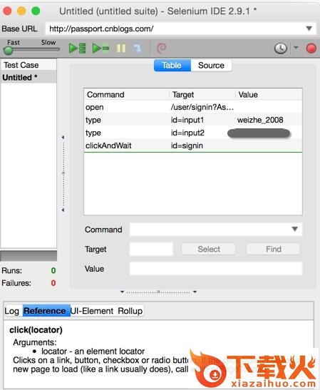 selenium ide xpi