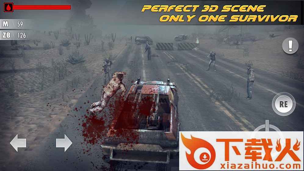 死亡公路僵尸赛车Highway Zombie Fire Alive截图2