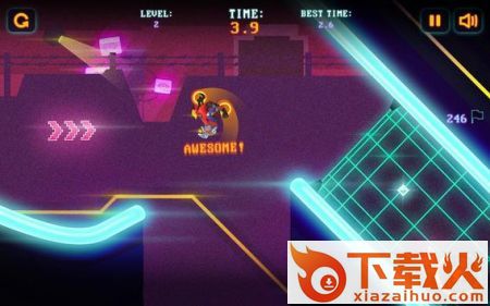 霓虹摩托车赛Neon Motocross截图1