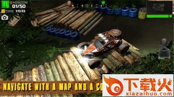 4x4越野夜间驾驶(4x4 Offroad: Dark Night Racing)截图1
