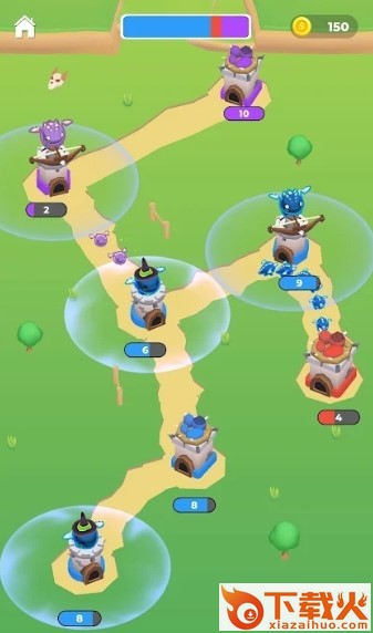 龙堡捕获Dragon Castles: Royal Capture RTS截图1