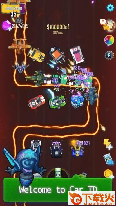 汽车td无限塔防(Car TD) v1.0.4 安卓版截图1
