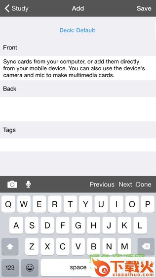 ankidroid记忆卡片苹果 v2.0.96 iphone手机版 截图1