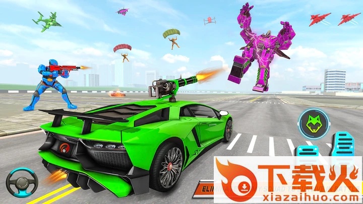 狼机器人变形(Wolf Robot Transform)截图1