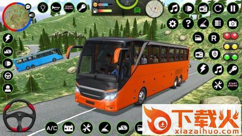 越野巴士模拟器3D(Offroad Bus Simulator Games 3D)截图2