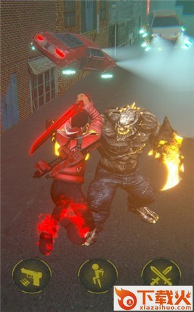 忍者跑酷格斗(Incredible Monster Fighting Man)截图2