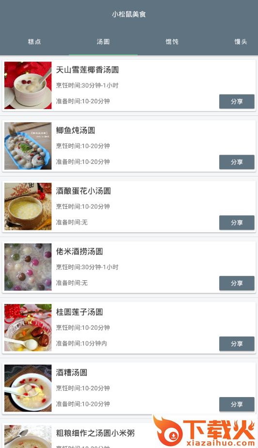 小松鼠美食日记截图1